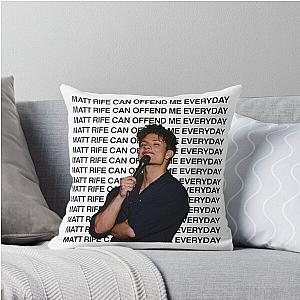 Matt Rife Tour Throw Pillow