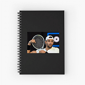 Italian Tennis Ace Matteo Berrettini Notebook