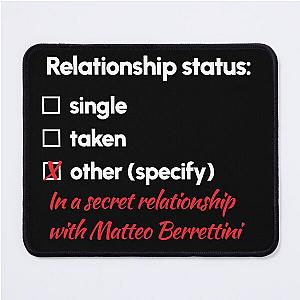 Matteo Berrettini Relationship Mouse Pad