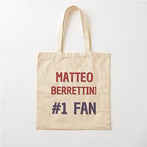 Matteo Berrettini Cotton Tote Bag