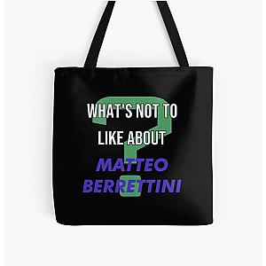 What's not to like about Matteo Berrettini All Over Print Tote Bag