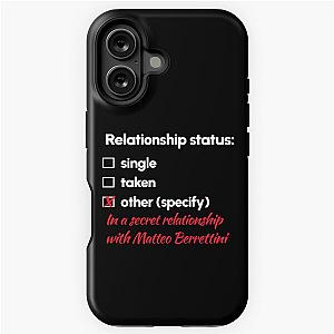 Matteo Berrettini - Relationship iPhone Tough Case