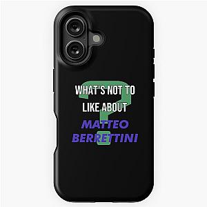 What's not to like about Matteo Berrettini iPhone Tough Case