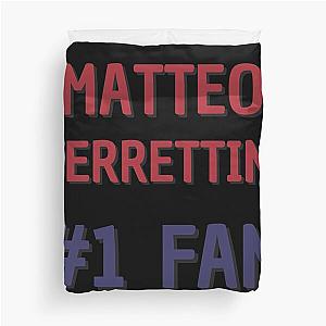 Matteo Berrettini Fan Duvet Cover