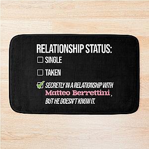 Relationship with Matteo Berrettini Bathmat