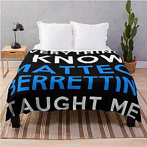 Everything I know Matteo Berrettini Throw Blanket