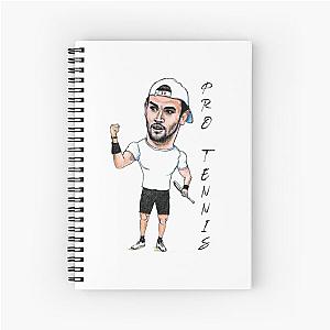 Matteo Berrettini Pro Tennis Spiral Notebook