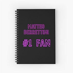 Matteo Berrettini Spiral Notebook