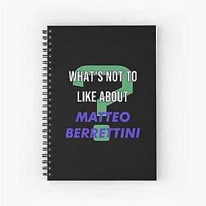Matteo Berrettini Notebook