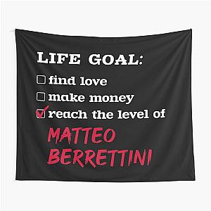 Life Goal Matteo Berrettini Tapestry