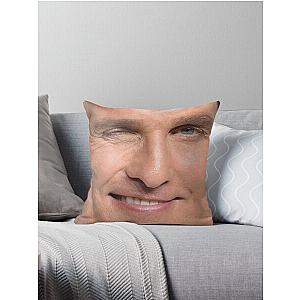 Matthew McConaughey Face Throw Pillow