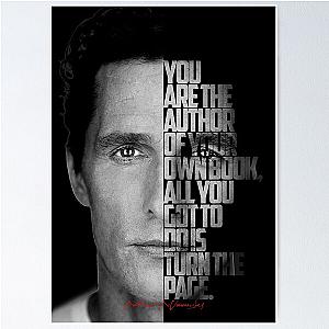 Black and Matthew McConaughey Poster