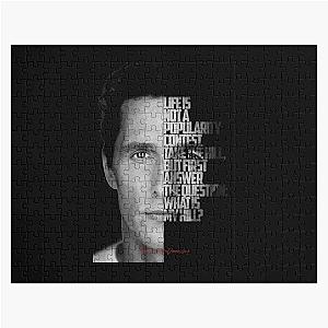 Matthew McConaughey Black Jigsaw Puzzle Quote