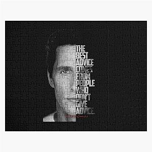 Matthew McConaughey Jigsaw Puzzle quote.