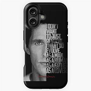 Black and Matthew McConaughey iPhone Tough Case