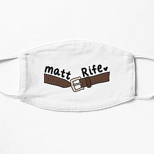 Matt Rife Undoing His Belt With One Hand  Flat Mask RB0809