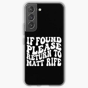 matt rife official, matt rife comedian Samsung Galaxy Soft Case RB0809