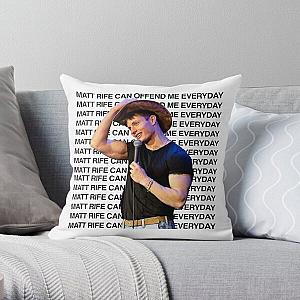 matt rife official, matt rife comedian Throw Pillow RB0809