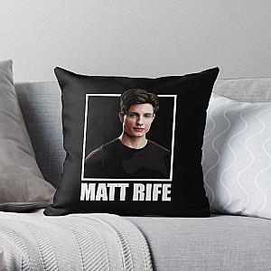 Funny Matt Rife in Frame Artwork Throw Pillow RB0809