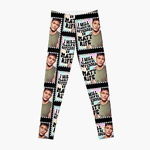 Funny Matt rife cute women girl gift comedy offended humor skit  Leggings RB0809