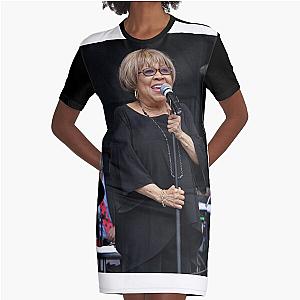 Mavis Staples - Photograph Graphic T-Shirt Dress