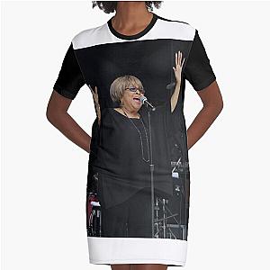 Mavis Staples - Photograph Graphic T-Shirt Dress