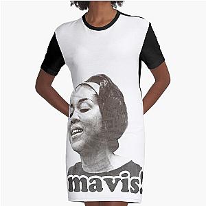 Mavis Staples Civil Rights Icon Graphic T-Shirt Dress