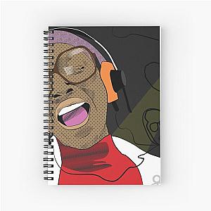 Mavis Staples Studio Pop Art Spiral Notebook