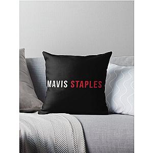 Mavis staples Throw Pillow