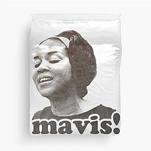 Mavis Staples Civil Rights Icon Duvet Cover