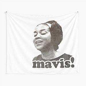 Mavis Staples Civil Rights Icon Tapestry