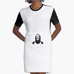 maxo kream black Graphic T-Shirt Dress