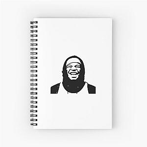 maxo kream black Spiral Notebook