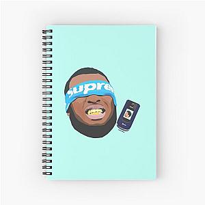 Maxo Kream Cell Boomin 88 Simple Vintage Graphic, Unisex Personalizar Camisa Para Hombre, Hot Idea Spiral Notebook