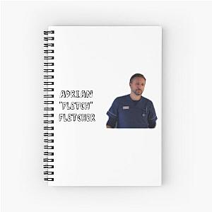 Adrian "Fletch" Fletcher Holby City Spiral Notebook