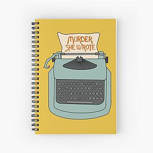 Jessica Fletcher typewriter Spiral Notebook