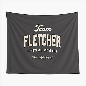 Team Fletcher Lifetime Member Funny Personalized Name Fletcher Tapestry