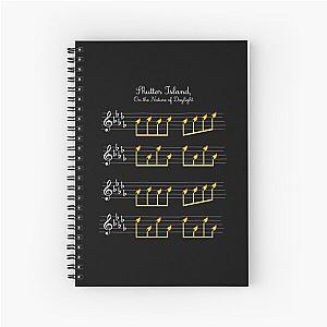 Sutter Island On the Nature of Daylight Max Richter music sheet design Spiral Notebook