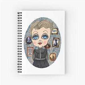 Jessica Fletcher by Nana Pikkett Spiral Notebook