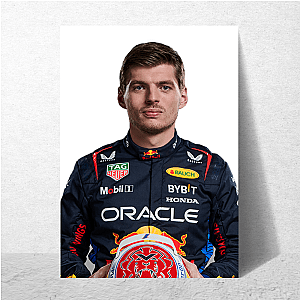 Triple World Champion Max Verstappen Posters
