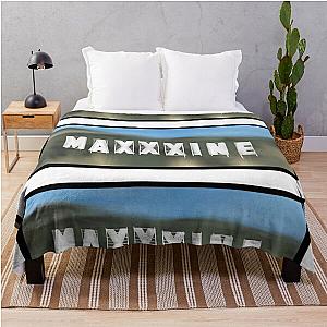 Maxxxine Hollywood Sign Throw Blanket