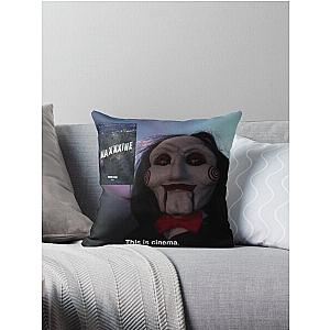 billy "this is cinema": maxxxine movie Throw Pillow