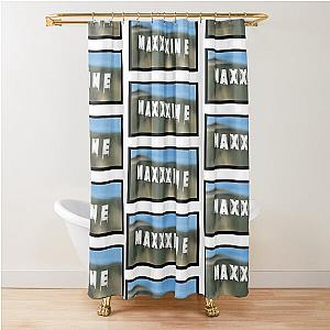 Maxxxine Hollywood Sign Shower Curtain