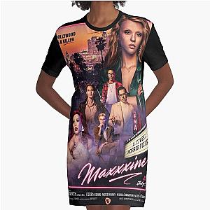 Maxxxine 80s - A24 Graphic T-Shirt Dress