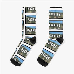 Maxxxine Hollywood Sign Socks