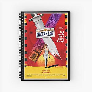 Maxxxine Movie Spiral Notebook