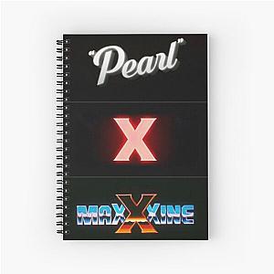 Pearl X Maxxxine 2024 Mia goth film horror movie  Spiral Notebook