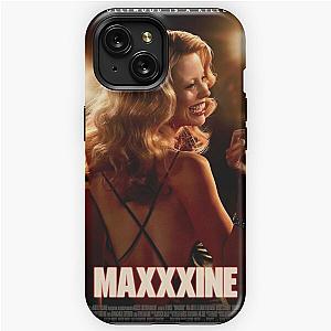 Maxxxine movie poster Mia Goth A24 iPhone Tough Case