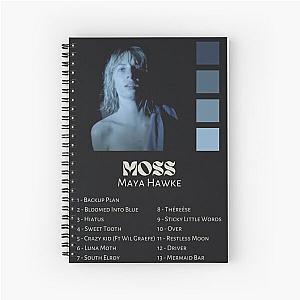 Moss Maya Hawke Spiral Notebook