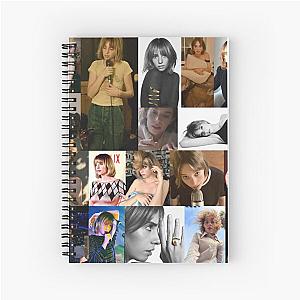 Maya Hawke Square Collage Art Spiral Notebook